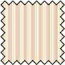 Dollhouse Miniature Silk Fabric, Jan Stripe